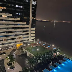  Apartamento Vista A La Ciudad Y Rio Con Generador 24 Horas